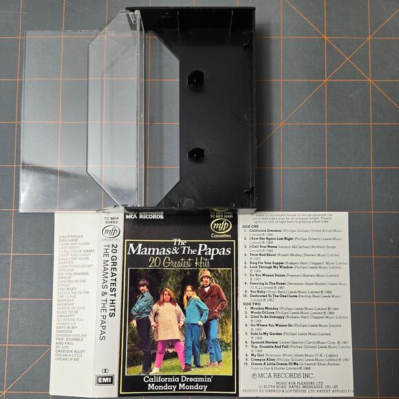Import The Mamas and the Papas 20 Greatest Hits Cassette - Picture 4 of 7